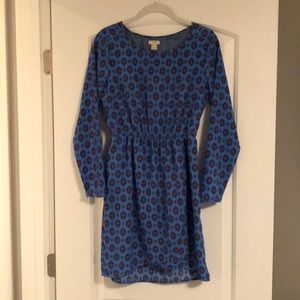 J. Crew pattern dress